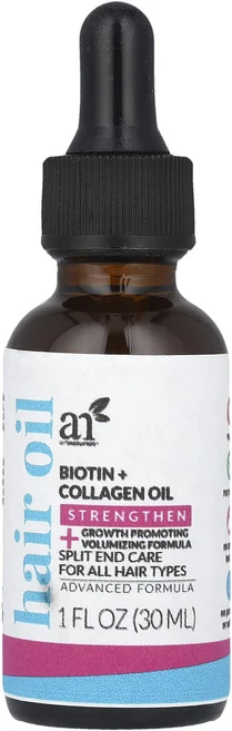 artnaturals 헤어 오일 비오틴 + 콜라겐 오일 30ml(1fl oz), artnaturals헤어오일비오틴콜라겐오일30ml1fl - 쿠팡