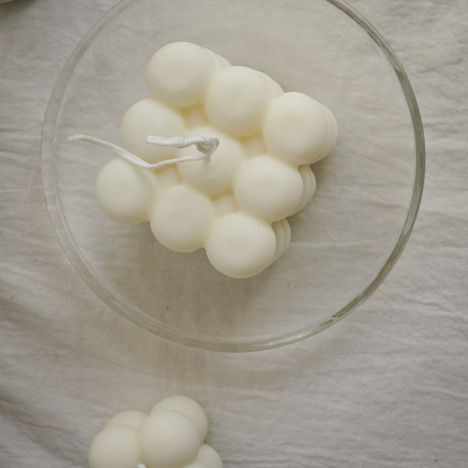 케이트가든 캔들홀더 소품 트레이 받침대, 심플유리