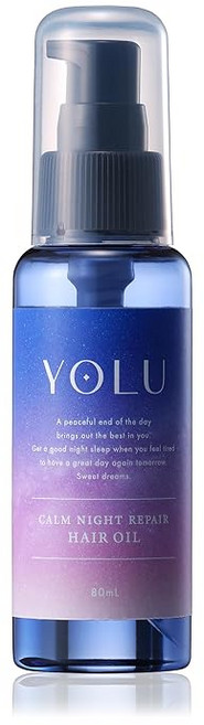 욜루요오루 | 헤어오일 캄 나이트 리페어 80ml, 1개