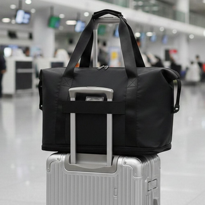 도벤 캐리어보조가방 결합 보조 보스턴백