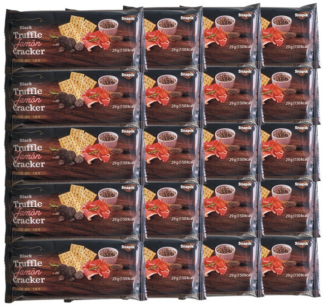 Snapik 트러플 크래커 1.16kg, 20개, 29g