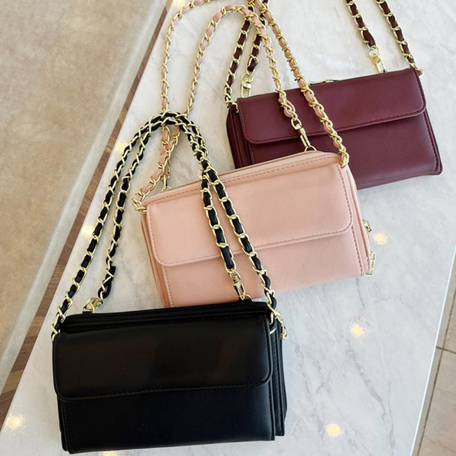 스마트폰 터치 핸드폰 가방 케이스 미니 크로스 백