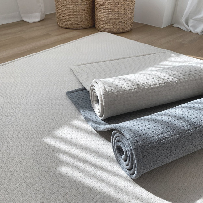 순면 러그 사계절 와플 카페트 저자극 쇼파 거실 물세탁 카페트