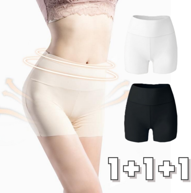 1+1+1 래리핑크 아이스 쿨 복대속바지 ice 쿨 3부레깅스