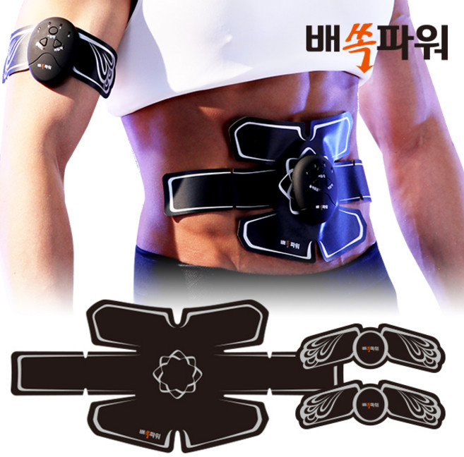 TV 홈쇼핑 EMS 배쏙파워 복부 근육 자극 복근 운동 홈트 홈트레이닝 옆구리 목 어깨 팔, 배쏙파워EMS마사지기, 배쏙파워 EMS 마사지기