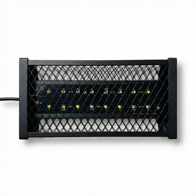 NRC 가변출력형 UVB램프LED바 VER.2, 17cm(6w), 1개, 블랙&화이트
