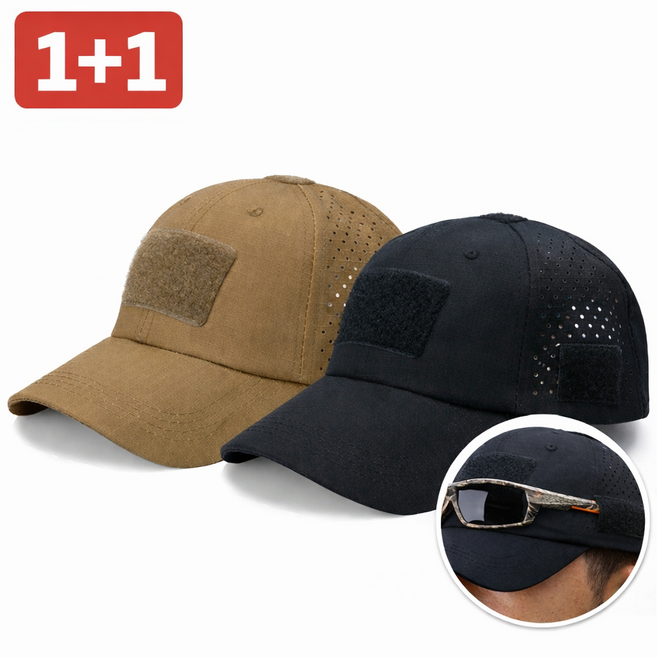 플루코 밀리터리 감성 전술모자 1+1 선글라스거치 등산 낚시 캠핑