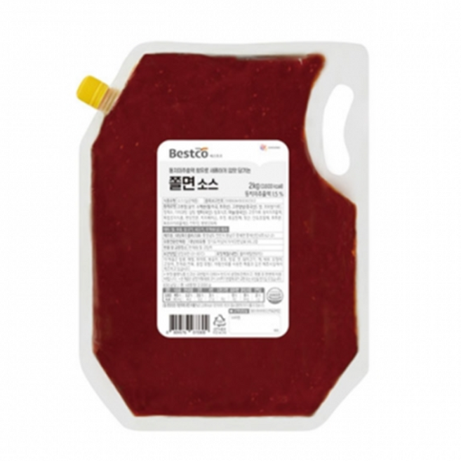 베스트코 쫄면소스 2kg, 1개