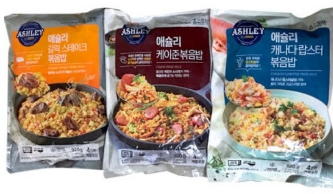 애슐리 볶음밥 12인분 케이준+ 갈릭스테이크+ 랍스터, 12개, 230g