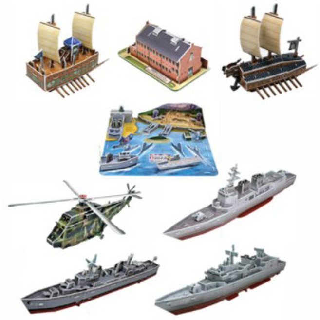 [영공방]3D 입체 나무 퍼즐 조립 / 건축물 건축 모형 만들기 호국보훈 8종