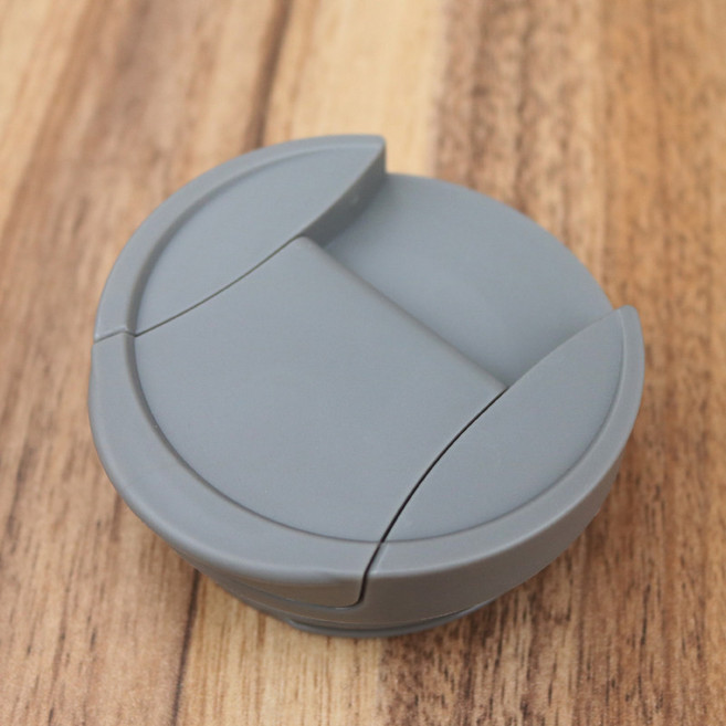 스타벅스호환 텀블러뚜껑 감자튀김 뚜껑 누수방지컵 PP 회전컵 화이트 리필 뚜껑 텀블러 빨대컵, 1개, 2009년형 - 연그레이