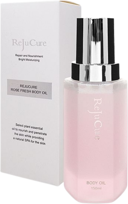 ReJuCure 玫瑰精萃身體油 150ml 深層滋潤 輕盈不黏膩 改善暗沉 提亮膚色, 2個