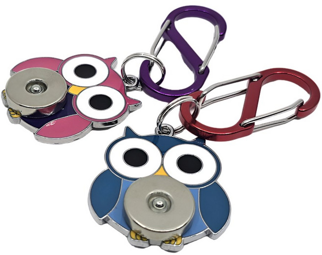 오토바이 부엉이 조끼자석 2p 라이더 배달대행 자석충전거치대 휴대폰 자석충전기