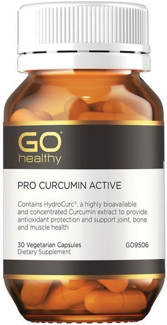 뉴질랜드 고헬씨 GO Healthy Pro Curcumin Active 프로 커큐민 액티브, 30정, 1개
