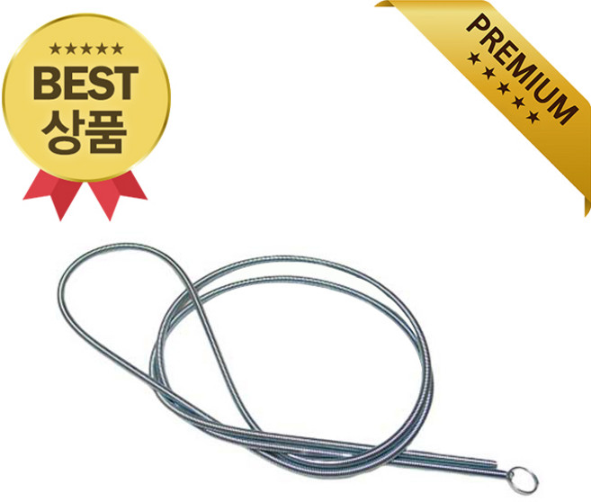 에어컨 동배관 꺾임방지 내경스프링 피아노 벤더 밴더 9mm~19mm 은색 16종 전사이즈, 1개