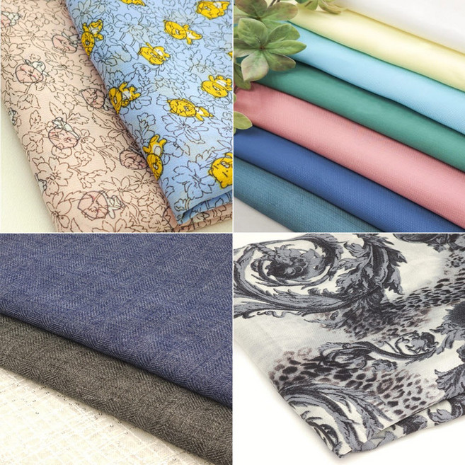 신세계 원단 BEST 원단 10종 인견 린넨 텐셀 실크 쉬폰 천 헤링본 피그먼트 신축성 마, 10_린넨 폴리혼방 수입원단 선염체크 미뇽2종, 네이비블루 타탄체크, 1개