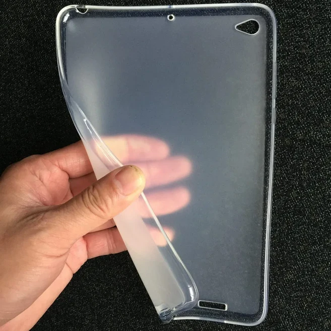 호환Xiaomi Mipad 2 Mi Pad 커버 용 태블릿 케이스 7.9 인치 보호 쉘 + 선물용 소프트 TPU Funda, 01 1Pc TPU case