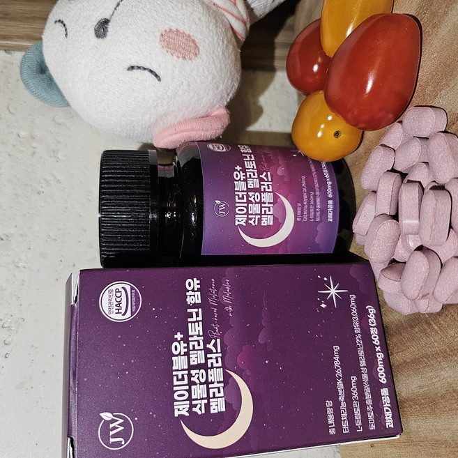 헬씨어게인 식물성 멜라토닌 멜라플러스 식약처인증, 1개, 60정