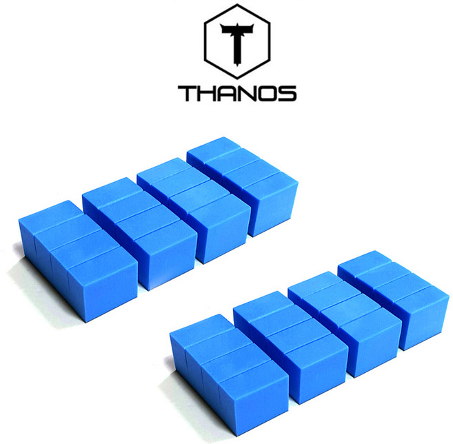 타노스 순정형 커브 쿠션 도어가드_블루_8ea_1set 기준, 블루, 8개