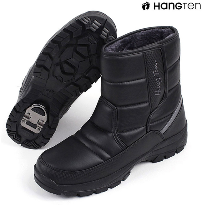 HT-503 남성용 아이젠 패딩부츠 털부츠 방한부츠 방한화 방한신발 겨울신발