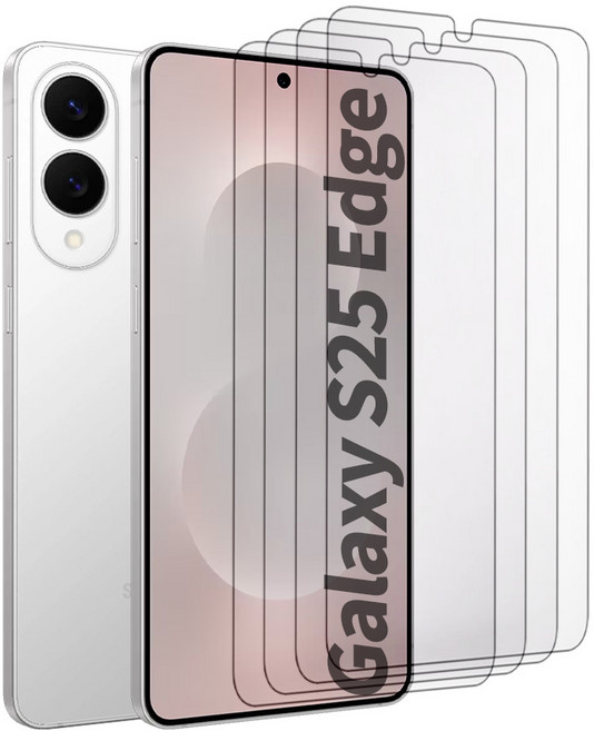 스톤스틸 갤럭시 S25 엣지 강화유리 액정 보호필름 4P, 4개