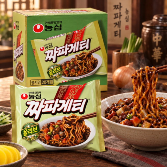 농심 올리브 짜파게티 140G X 20 CHAPAGHETTI