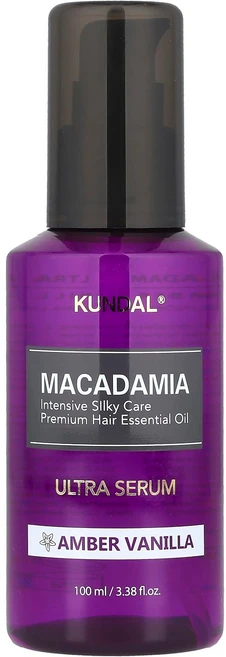 Kundal 마카다미아 울트라 헤어 세럼 앰버 바닐라 100ml(3.38fl oz) KDL-42129 - 쿠팡