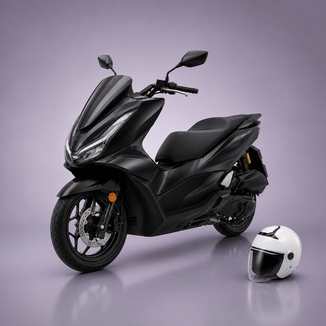 2위 - PCX125 신차 1년만기 인수형 개인 리스 피씨엑스, 블랙