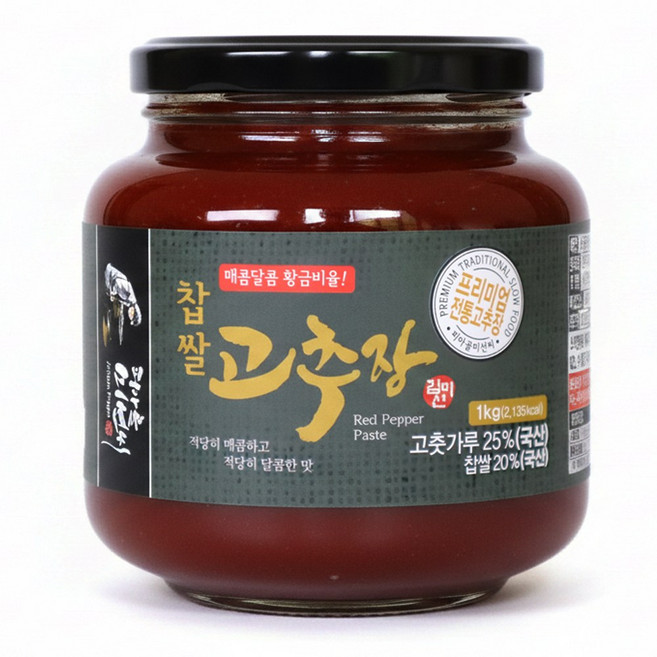 피아골미선씨 찹쌀 고추장, 1kg, 1개