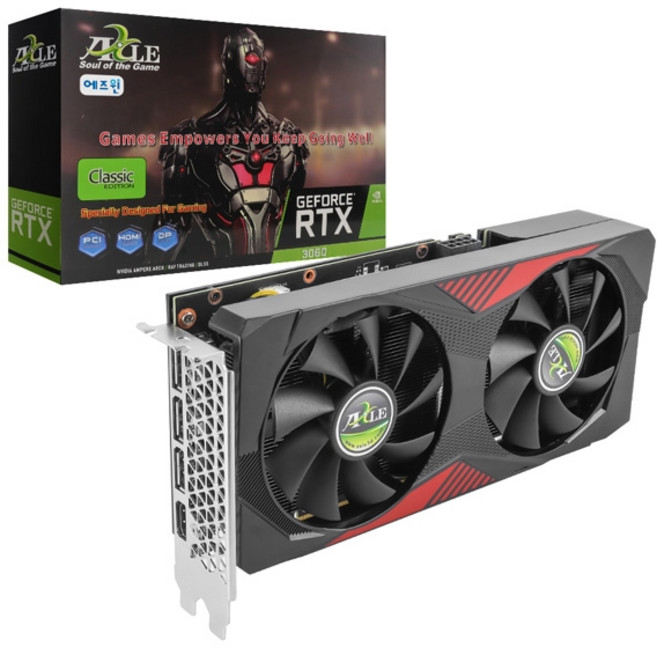 액슬 액슬 지포스 RTX 3060 D6 12GB 에즈윈