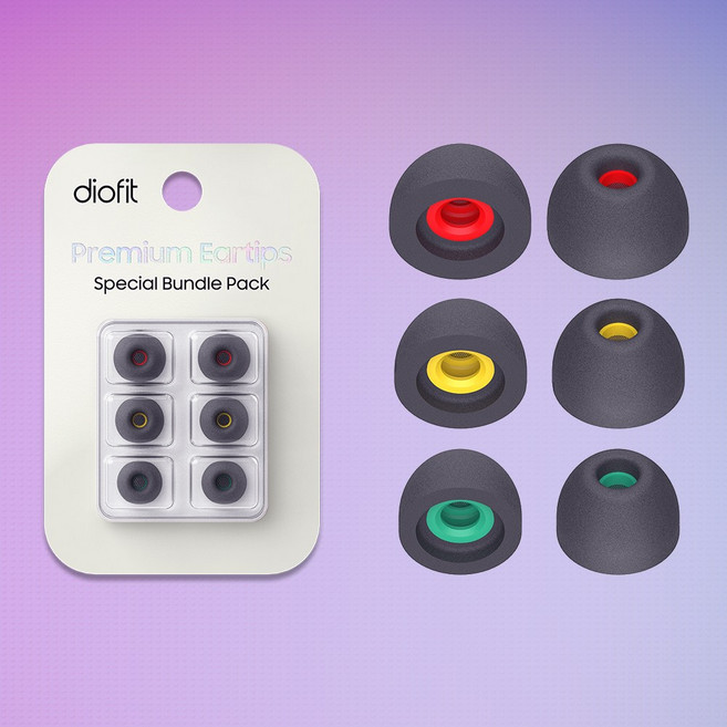 디오핏 TWS 무선이어폰 이어팁 스탠다드 이어캡 (메모리폼이어팁/ 실리콘폼이어팁/ 멀티플랜지이어팁) 호환모델 앤커A40 JBL 비츠 QCYT13 등, 메모리폼 이어팁, 블랙, 롱(S)