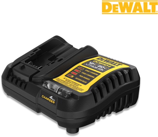 공구지기 디월트 고속 리튬이온 충전기 12V-20V 호환 DCB1104, 디월트 12V-20V 겸용 4A 고속 리튬이온 충전기, 1개