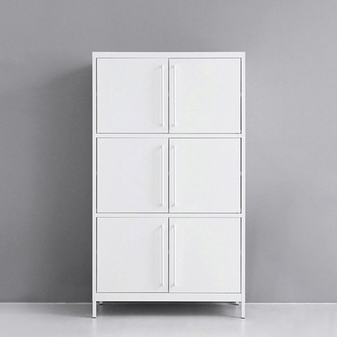 마켓비 피도르 캐비넷 6문 수납장 9131600, 화이트