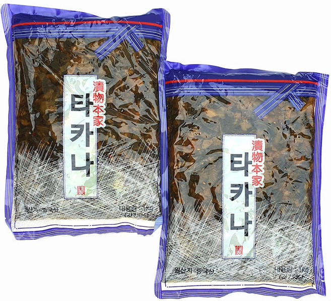 새마원 토호 타카나 일본 갓절임 갓장아찌, 1kg, 2개