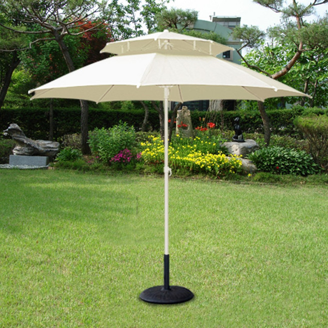 산들바람 파라솔 특허청등록 29년전통 파라솔 전문기업, 산들바람 아이보리_받침대별매