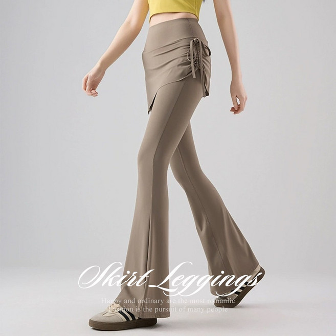 [순이야] C.여성 힙가려주는 스커트 레이어드 레깅스 필라테스 요가복