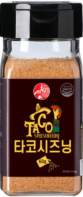 아이엠소스 타코시즈닝 맥시칸의 감성을 느낀다, 60g, 1개