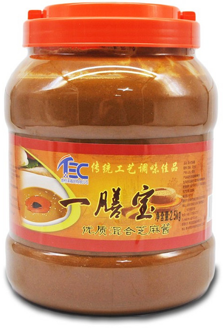 일선보 혼합 즈마장 2.5kg 마라탕 라면 콩국수 샌드위치 땅콩 참깨 업소용 소스, 6개