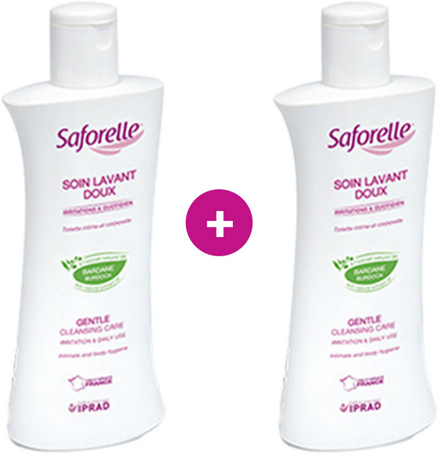 사포렐 여성청결제 젠틀 클렌징케어(젤타입), 250ml, 2개