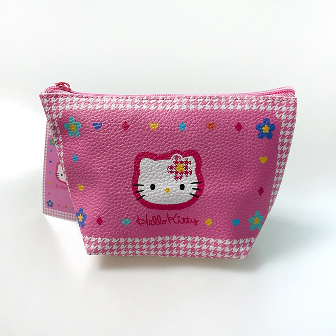 일본 정품 헬로키티 헤이세이 레트로 화장품 파우치