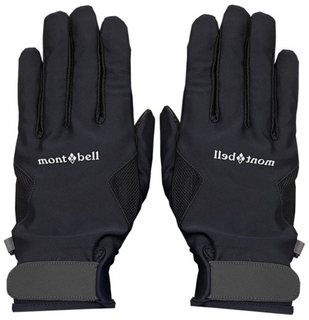 몽벨 남성 우븐 메쉬 긴장갑 블랙 ML5OG15S012, 1개