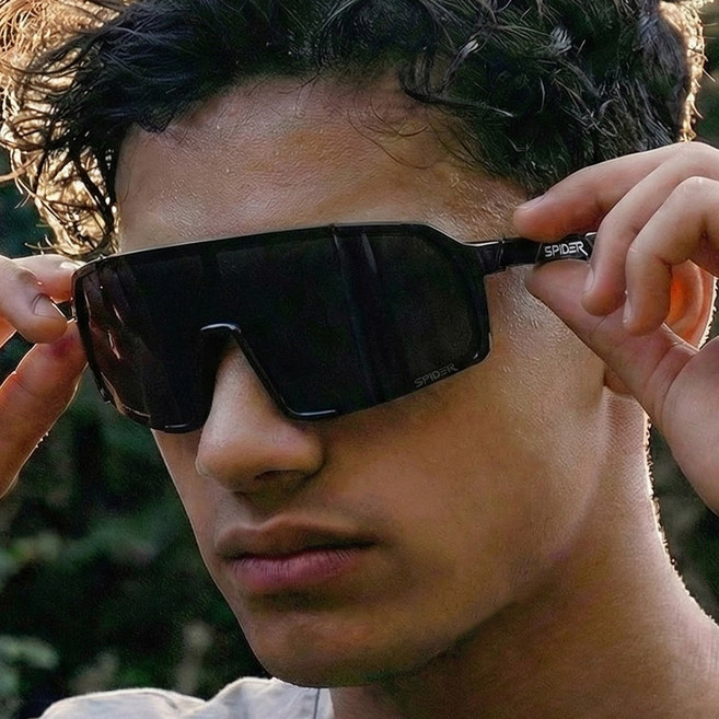 러닝 스포츠 자전거고글 라이딩 선글라스 변색 미러 골프 편광 낚시