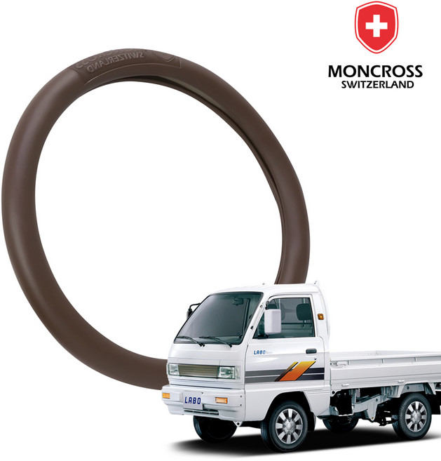 딜온 몽크로스 프리미엄 심플 음각 핸들커버, 라보 브라운