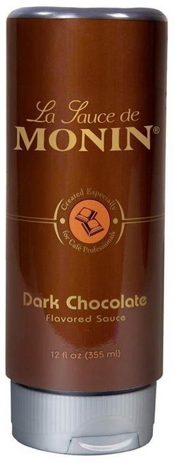 Monin 모닌 시럽 다크 초콜릿 맛 소스 고메 다크초콜렛 Flavoring 355ml, 1개
