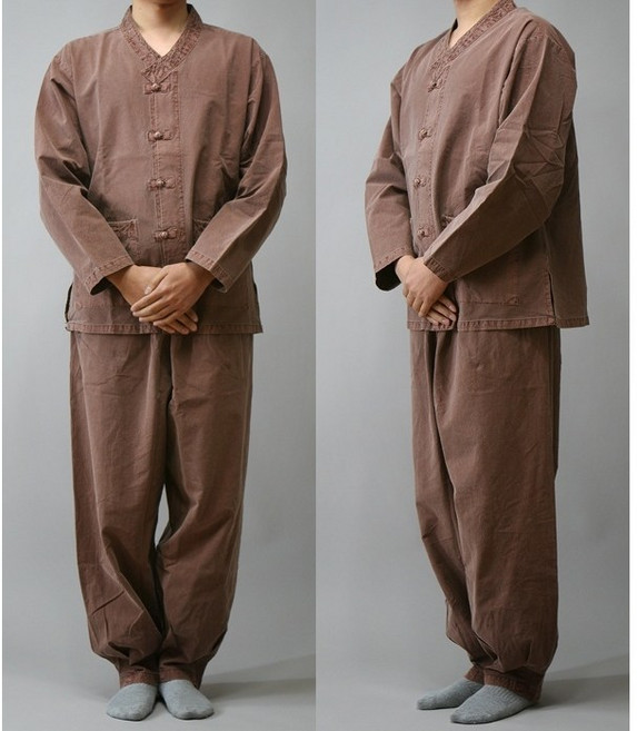 함께우리옷 생활한복 봄가을추천 저고리형V넥 남여공용