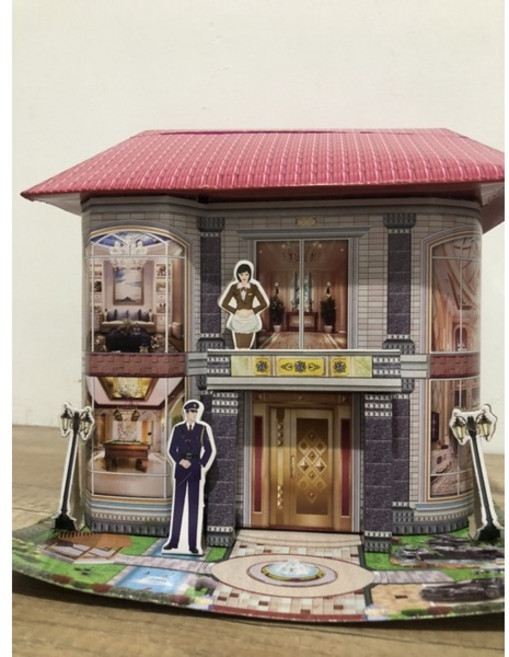 小蕙紙藝 兩層別墅紙紮屋