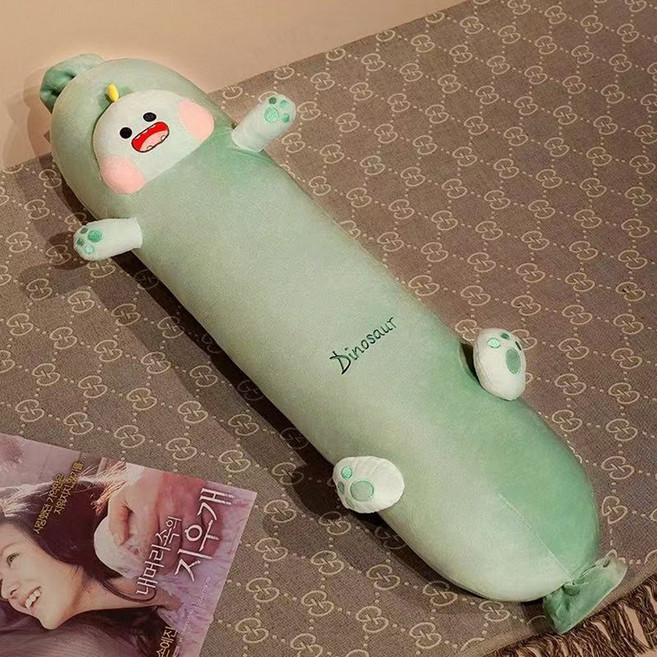 JINGHENG 대형 바디필로우 세탁 가능한 성인 애착인형, 그린