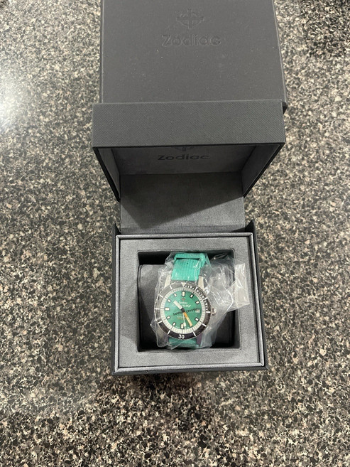 [Zodiac] 조디악 슈퍼 씨 울프 압축 다이버 오토매틱 워치 ZO9305 새 스위스제