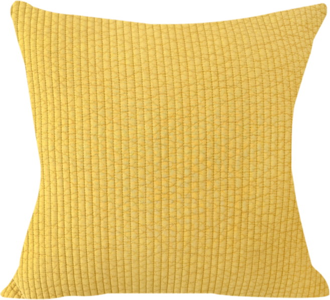 퀼팅 피그먼트 바이오워싱 쿠션 방석, 아이보리