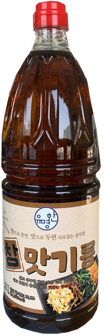 유명한 참맛기름 1.8L 참기름 향미유, 1개